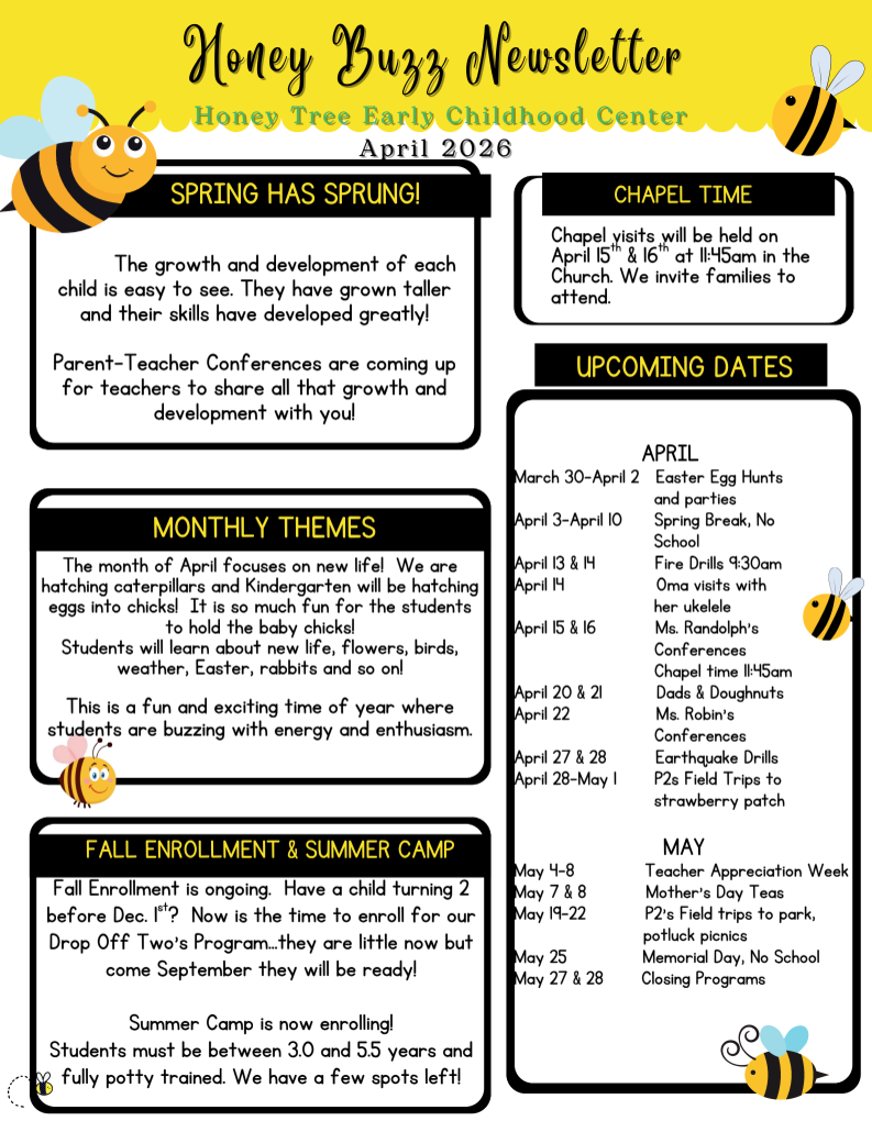 April 2026 Honey Buzz