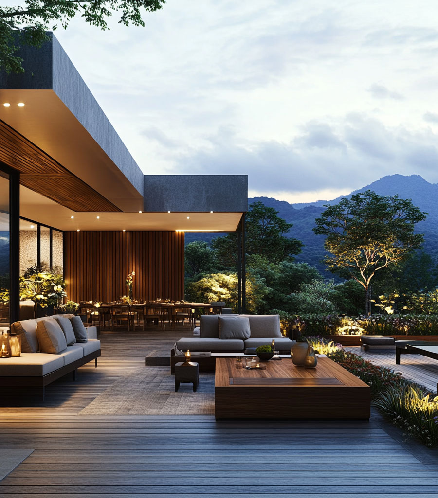 Image of Lucero Country Club and Residences Deck Area