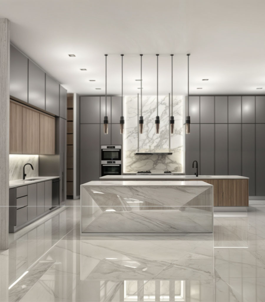 Image of Millenium Office and Residential Tower Kitchen