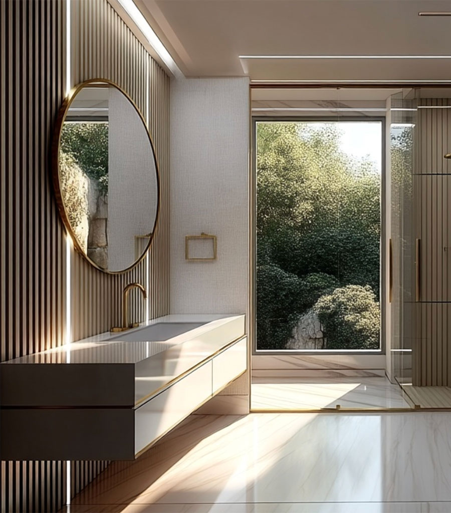 Image of Weston Residence Bathroom