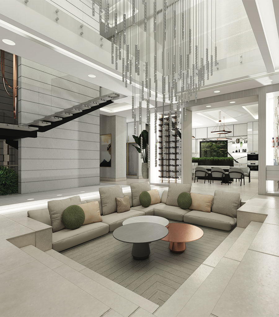 Image of Zona West Residence Conversation Pit