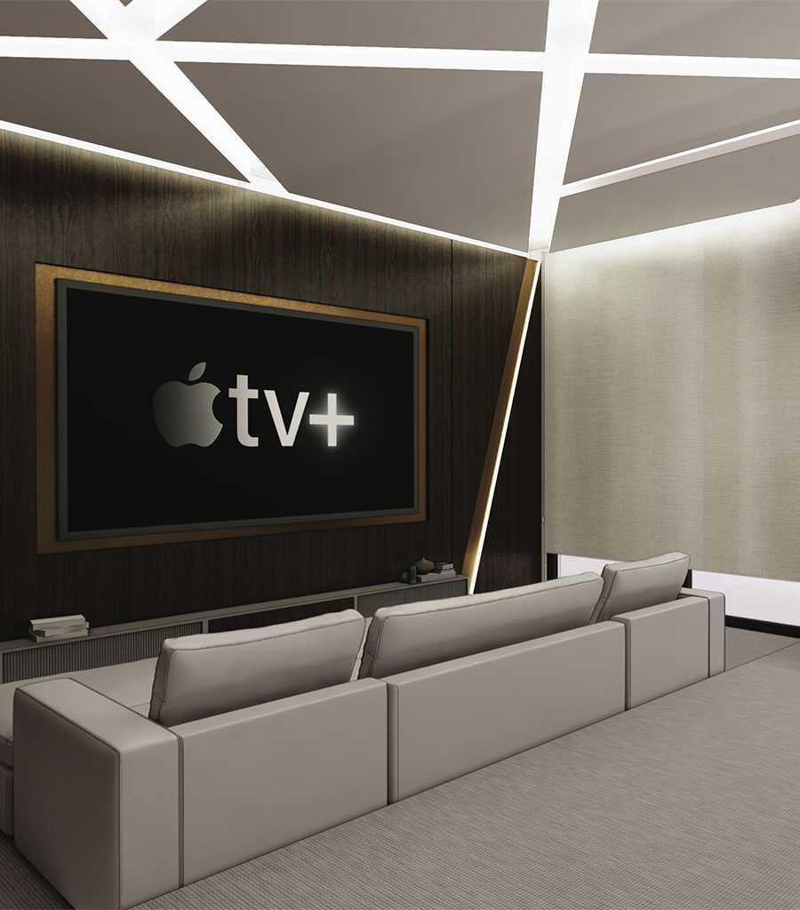 Image of Zona West Residence Theatre Room