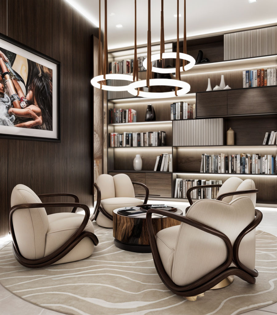 Image of Zona West Residence Reading Room